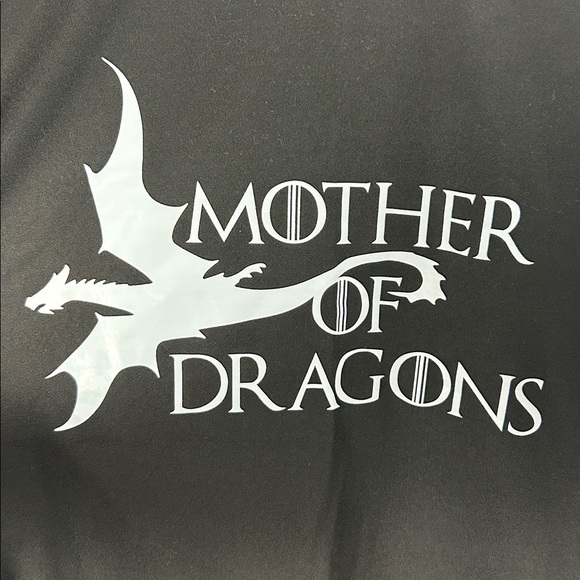 Mother of Dragons Black Short Sleeve T-Shirt -Size Small - Picture 2 of 6